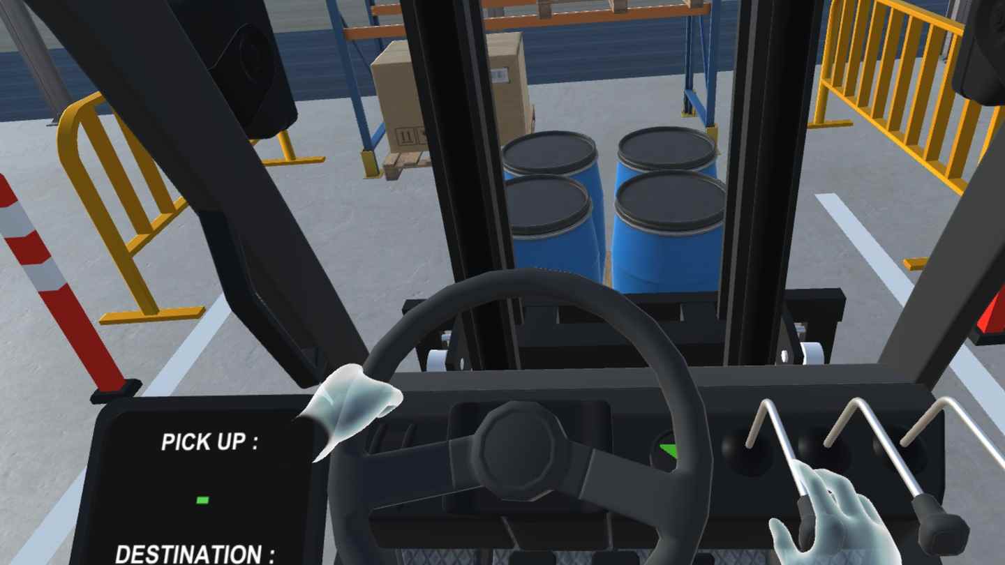 Forklift Simulator Oculus Meta Quest VR Games