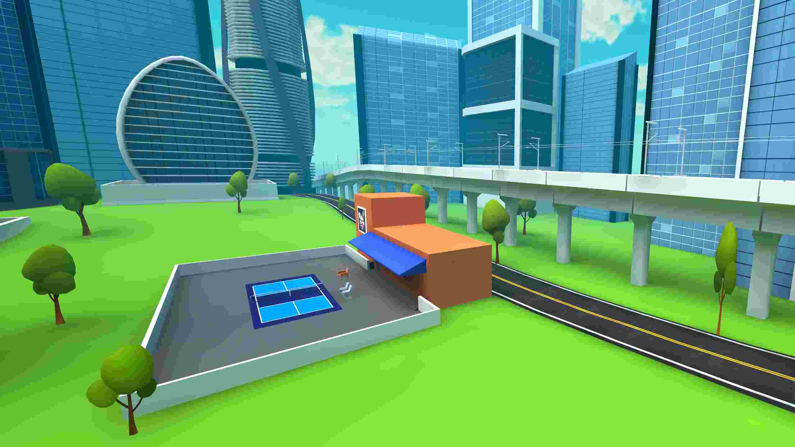 Playin pickleball Oculus Meta Quest VR Games