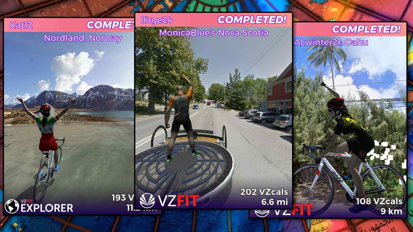 VZfit with Ring Racer Oculus Meta Quest VR Game