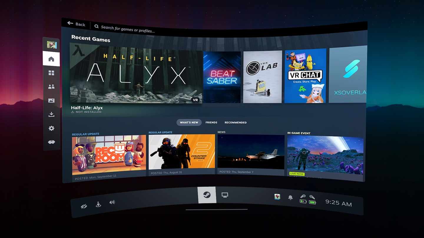 Steam Link Oculus Meta Quest VR Game