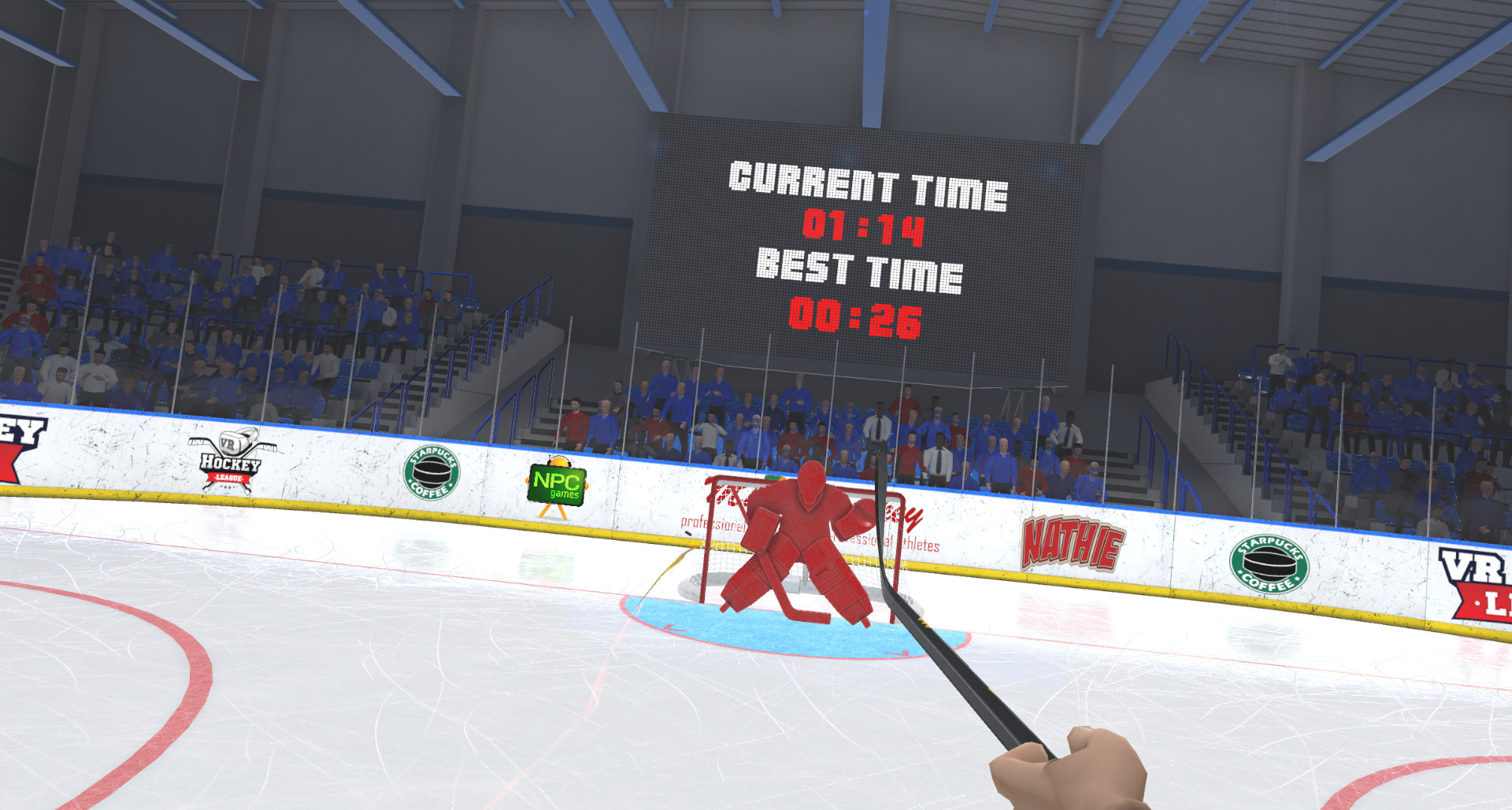 Pick-up League Hockey Oculus Meta Quest VR Game