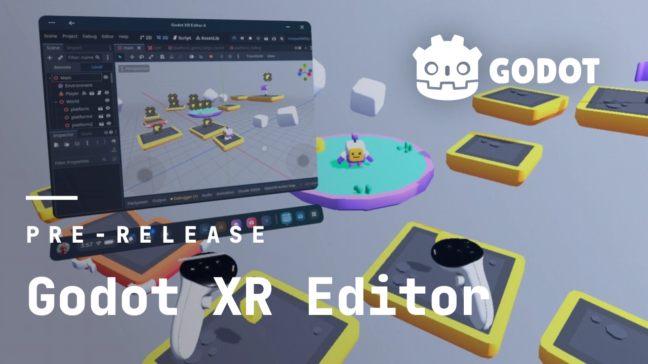 Godot Editor 4 Oculus Meta Quest VR Game