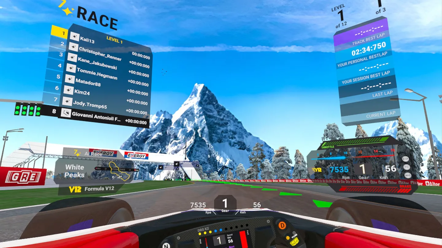 Race Craft Oculus Meta Quest VR Game