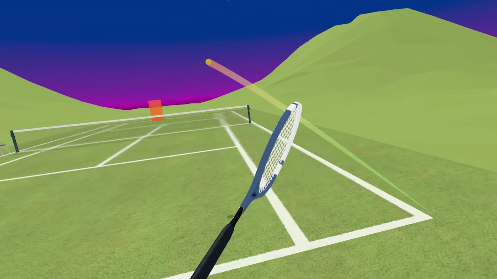 Tele Tennis Oculus Meta Quest VR Game