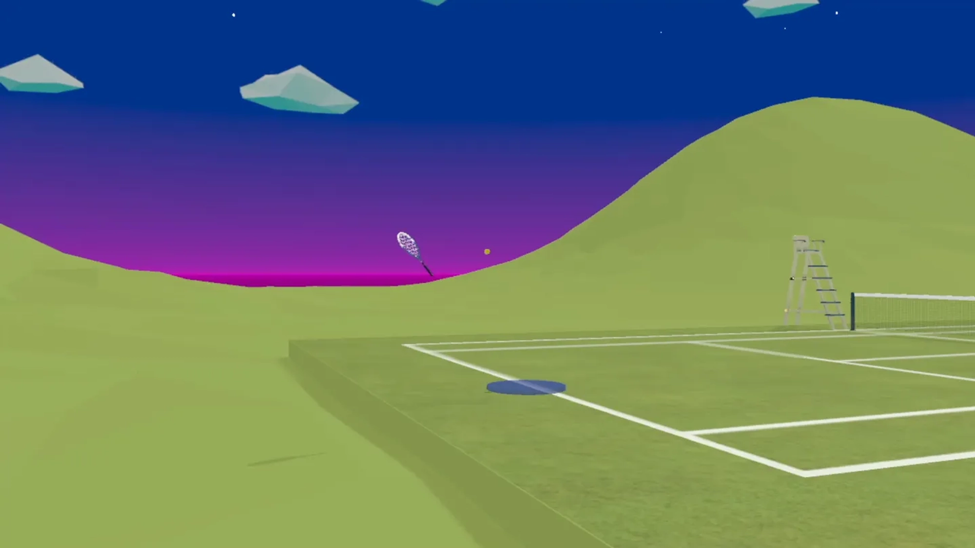 Tele Tennis Oculus Meta Quest VR Game