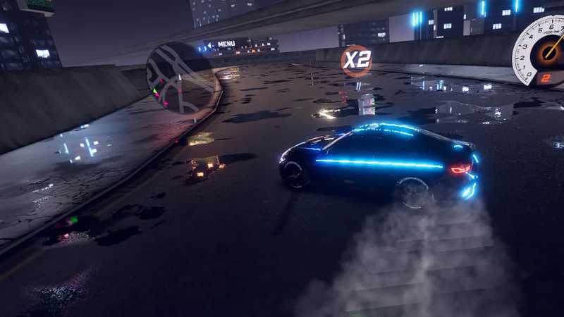 Open World Racing- Cyberpunk City