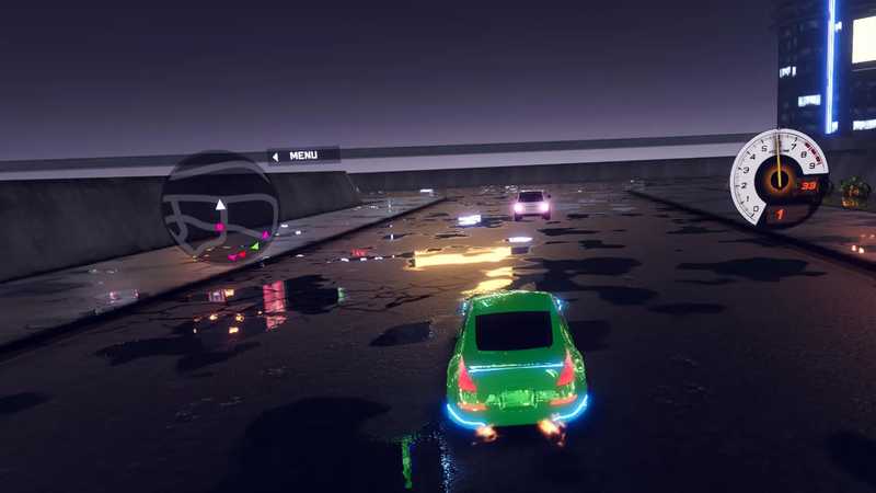 Open World Racing- Cyberpunk City