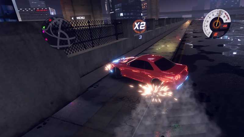 Open World Racing- Cyberpunk City