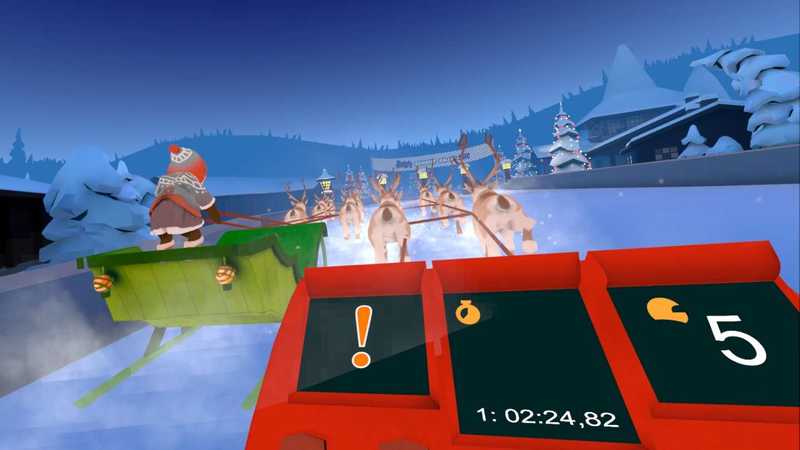 Santas Reindeer Racing 2021