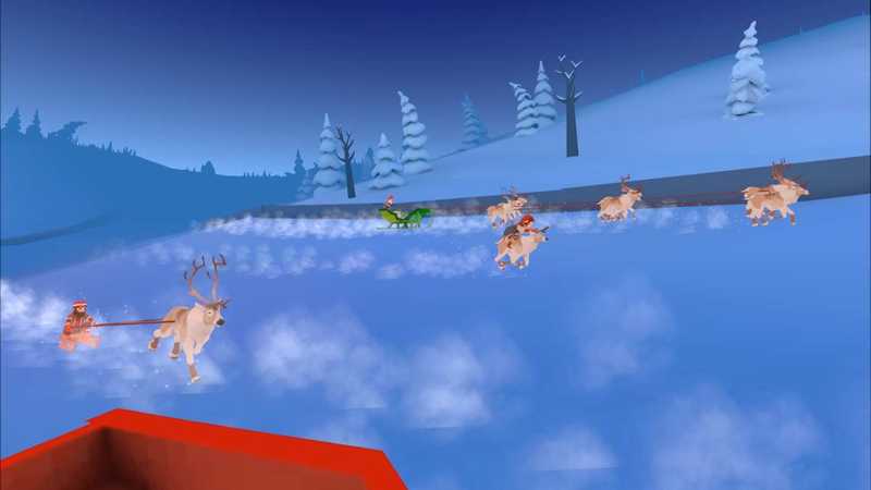 Santas Reindeer Racing 2021