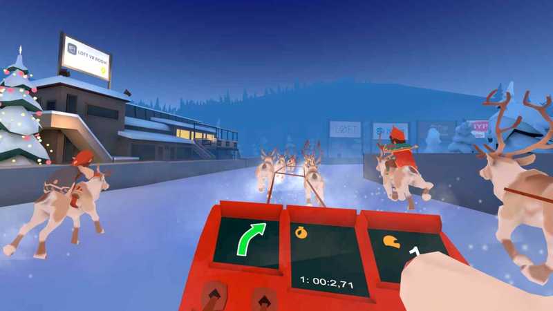 Santas Reindeer Racing 2021