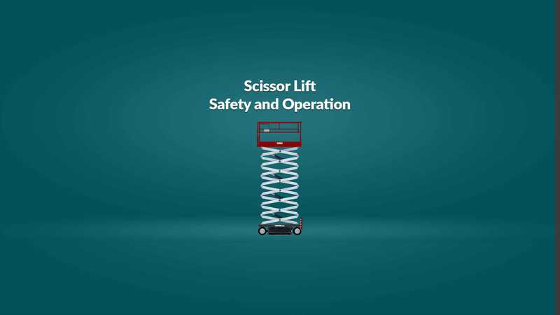 Scissor Lift Safety and Operation