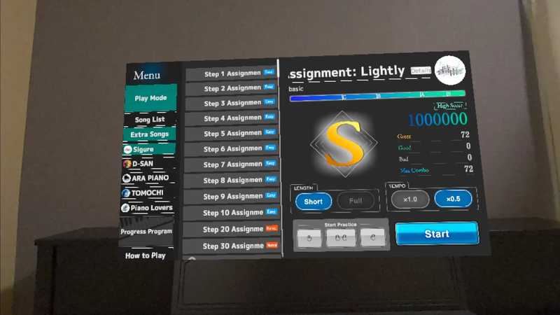 Sigure- VR Piano Game