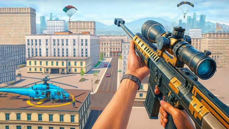 Sniper Shadow Strike- VR Shooting Game