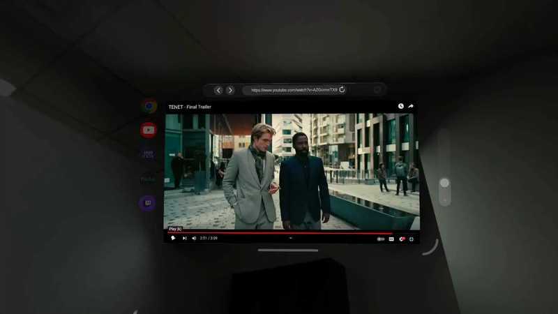 Spatial TV