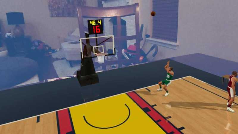 Tabletop Basketball AR