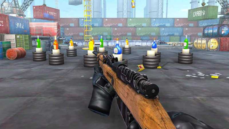 VR Bottle Shooter