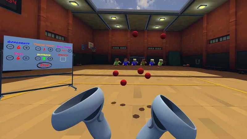 VR Dodgeball Trainer