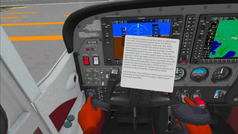 VRflow C172S G1000