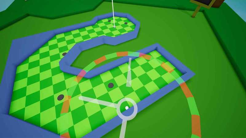 virtual MINIGOLF reality