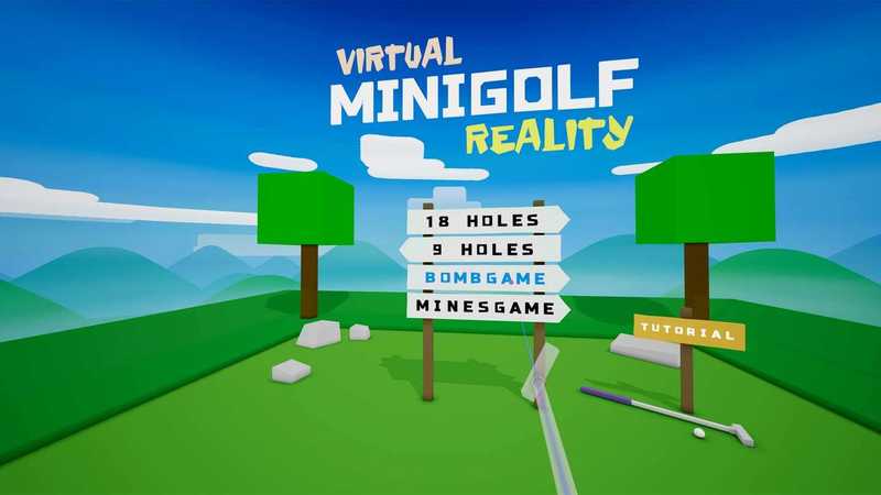 virtual MINIGOLF reality