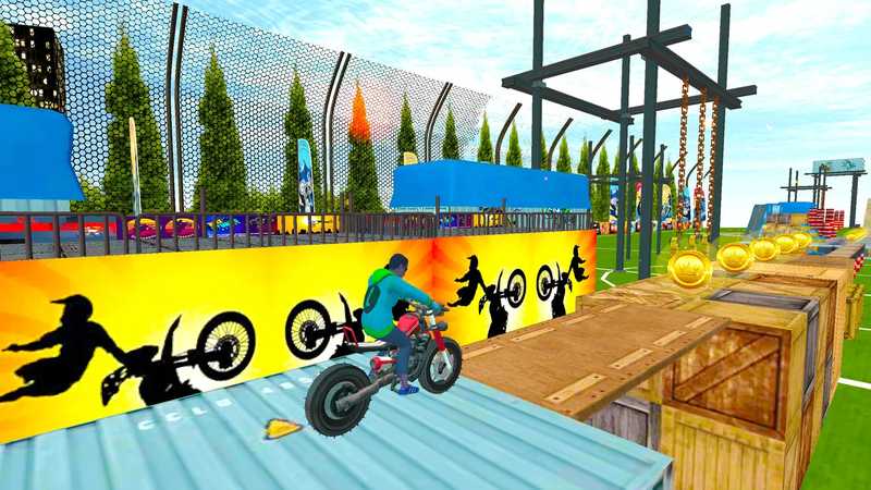 3D Stunt Bike Extreme Rush VR Ride