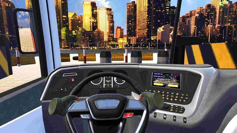 Bus Parking VR Simulation