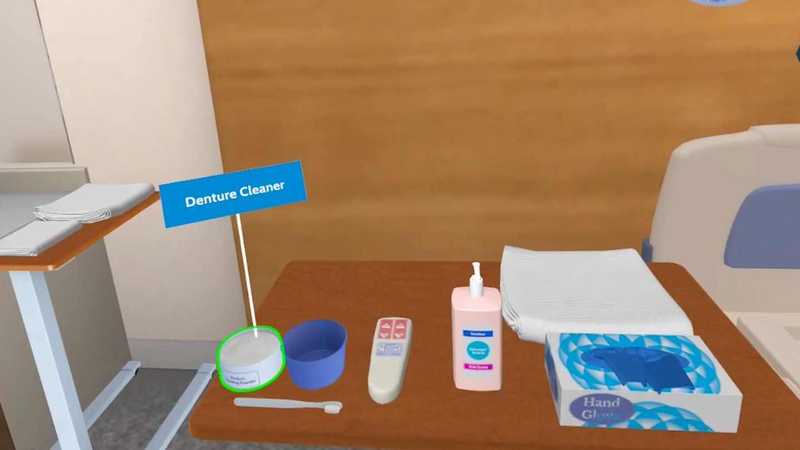 Denture Care Simulator