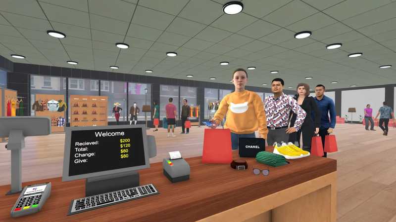 Fashion Store Simulator