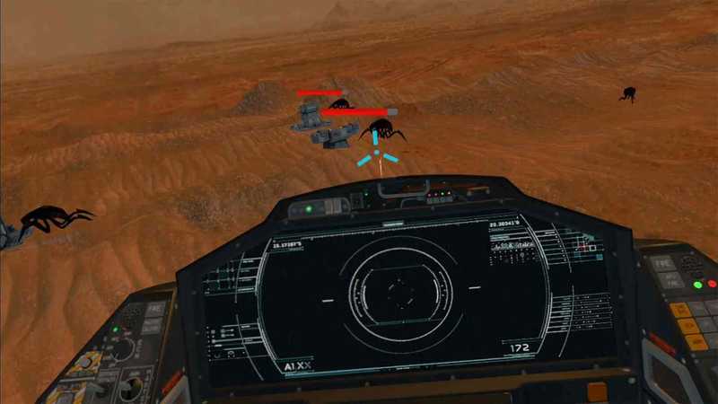 FlyVRX - SciFi Mars Battle