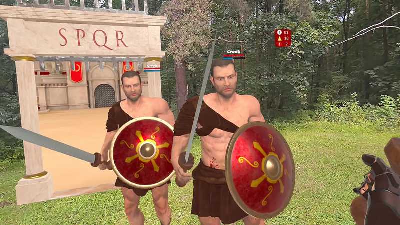 Gladiator Battle- Mixed Reality Fight