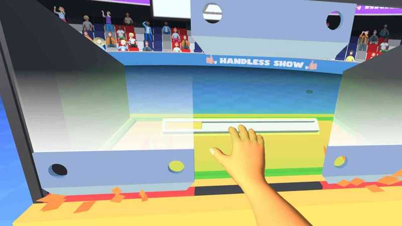 Handless show