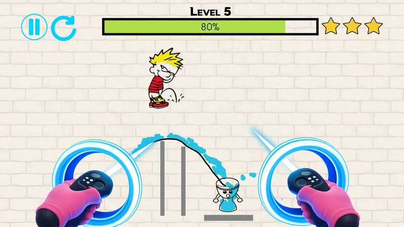 Happy Pee Time- VR Brain Puzzle