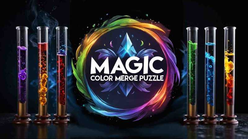 Magic Color Merge Puzzle