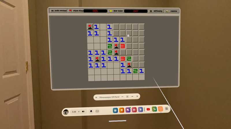 Minesweeper - VR Panel