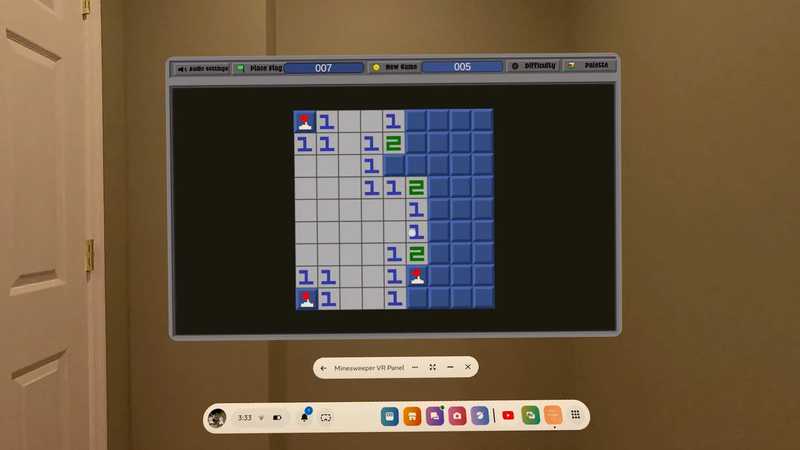 Minesweeper - VR Panel
