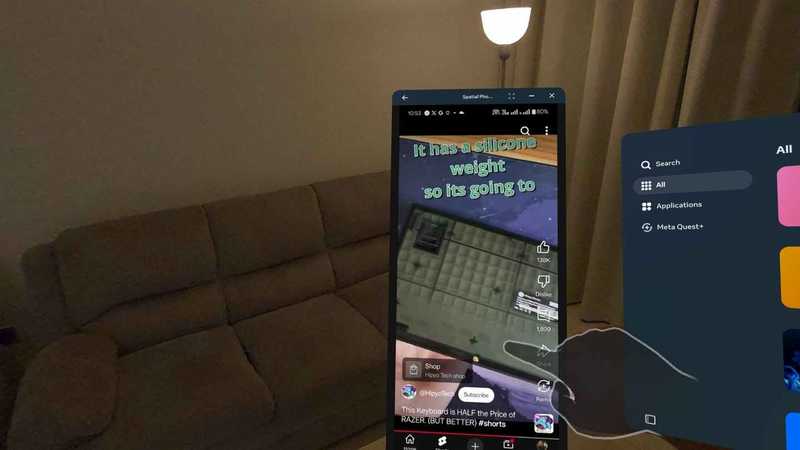 Spatial Phone- Mirror & Control