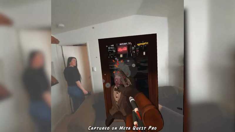 Zombies Noir- Mixed Reality