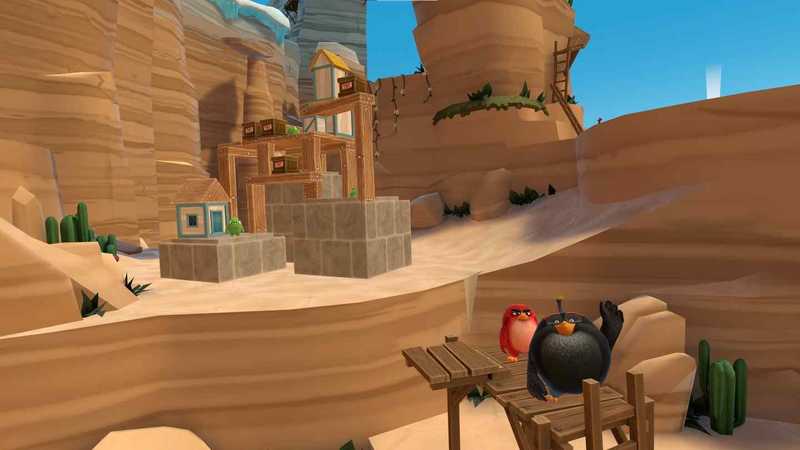 Angry Birds VR Isle of Pigs