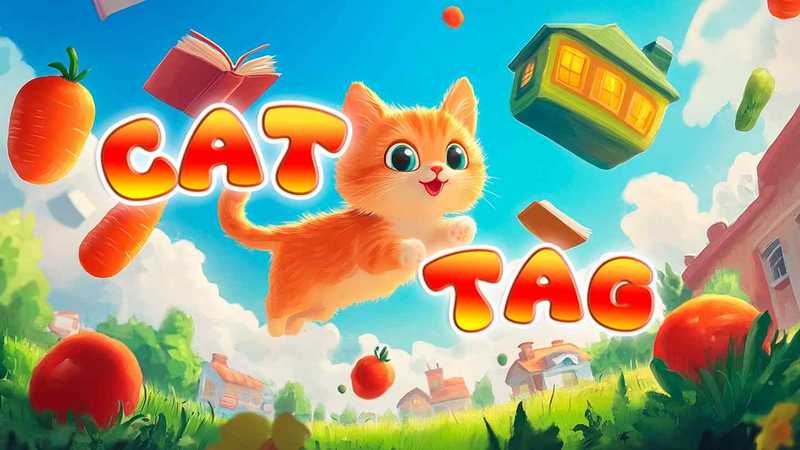 Cat Tag Jump Only UP