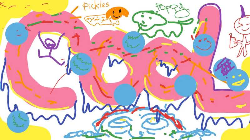 Doodle Board whiteboard paint sketch draw