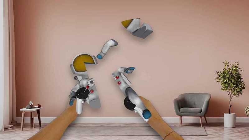 Fractured Mixed Reality 3D puzzle