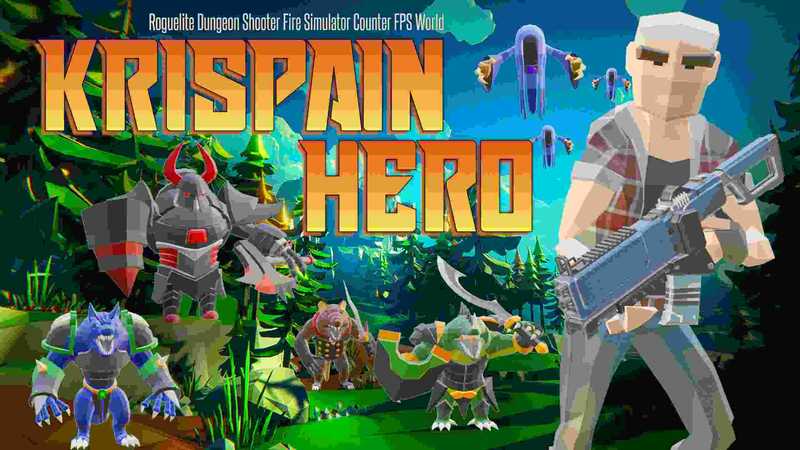 Krispain Hero Roguelite Dungeon Shooter Simulator