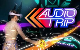 Audio Trip VR Oculus Meta Quest music rhythms game