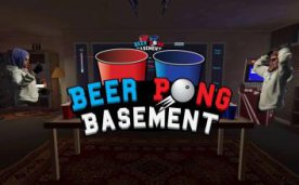 Beer Pong Basement VR Oculus Meta Quest all-in-one action game