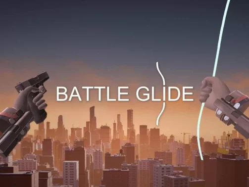 Battle Glide VR Oculus Meta Quest shooting game<span class="mi-jiaobiao" style="background-color: #8f0099;">Shooting</span>
