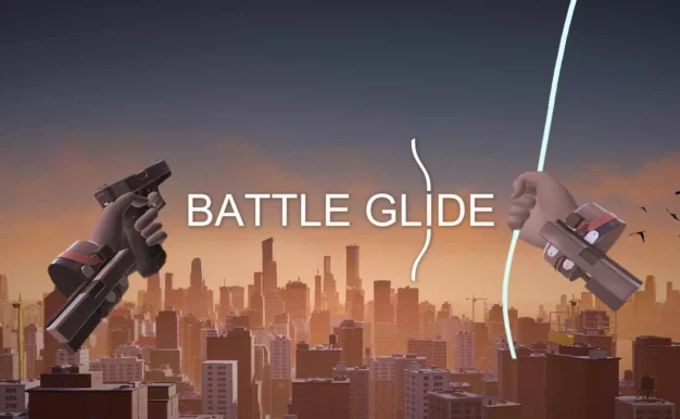 Battle Glide VR Oculus Meta Quest shooting game<span class="mi-jiaobiao" style="background-color: #8f0099;">Shooting</span>