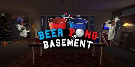 Beer Pong Basement VR Oculus Meta Quest all-in-one action game<span class="mi-jiaobiao" style="background-color: #000000;">Action</span>