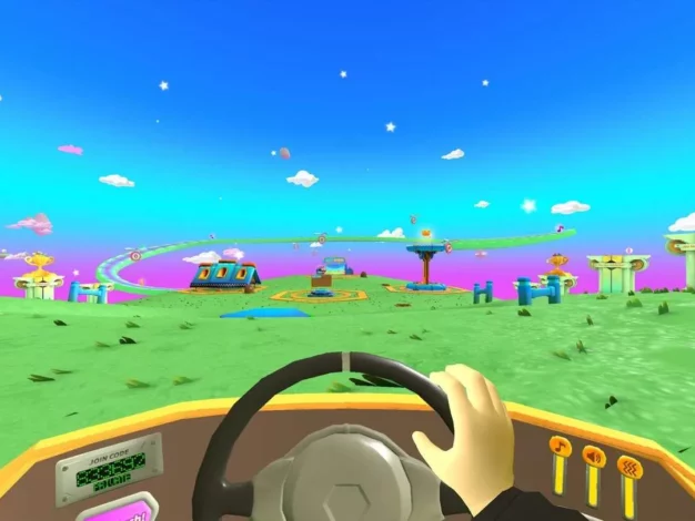 BumpyR VR Oculus Meta Quest racing game<span class="mi-jiaobiao" style="background-color: #136f01;">Racing Free</span>