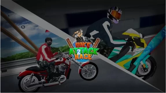 Bike Attack Race–Bike Racing VR Oculus Meta Quest racing game